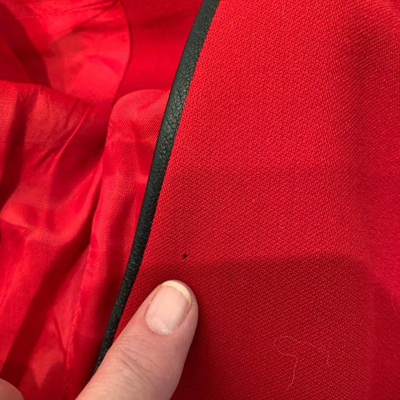 Alberto Makali Red and Black Quilted Vest - Picture 14 of 15